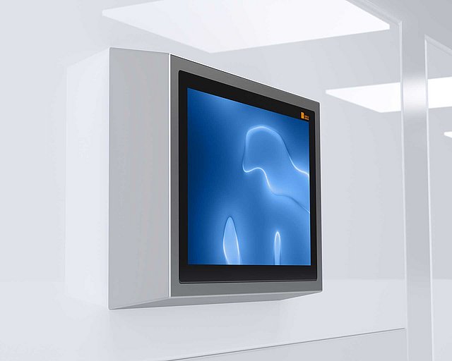 MODI as surface-mounted display MODI as surface-mounted display in working environment