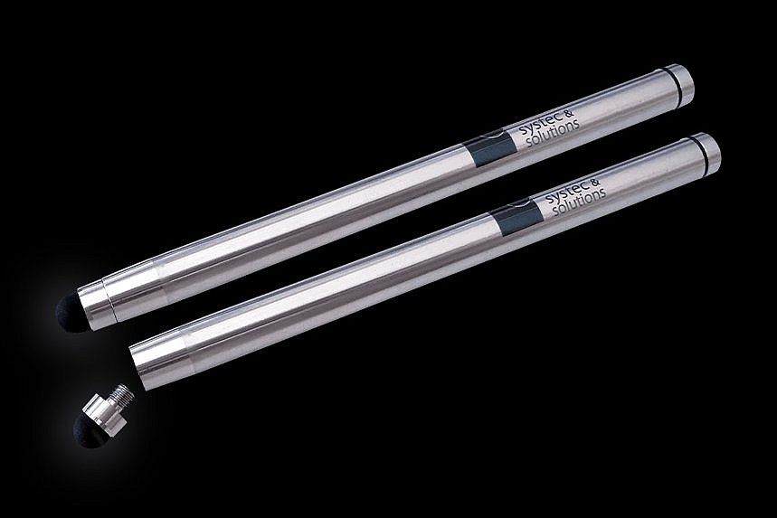 Accessories | IP65 stainless steel touch pen with interchangeable tip