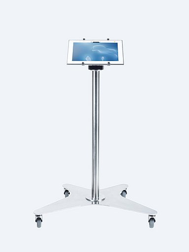 TROLLEY SLIM with tablet on guide rollers TROLLEY SLIM with tablet on guide rollers